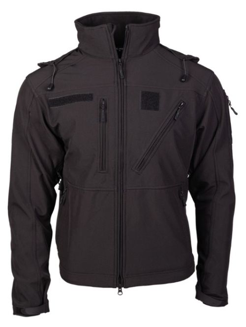 Jachetă Softshell Tactică SCU 14 - Mil-Tec - Neagră